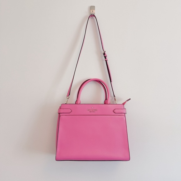 kate spade Handbags - NWOT Kate Spade Pink Staci Cameron Large Satchel Tote